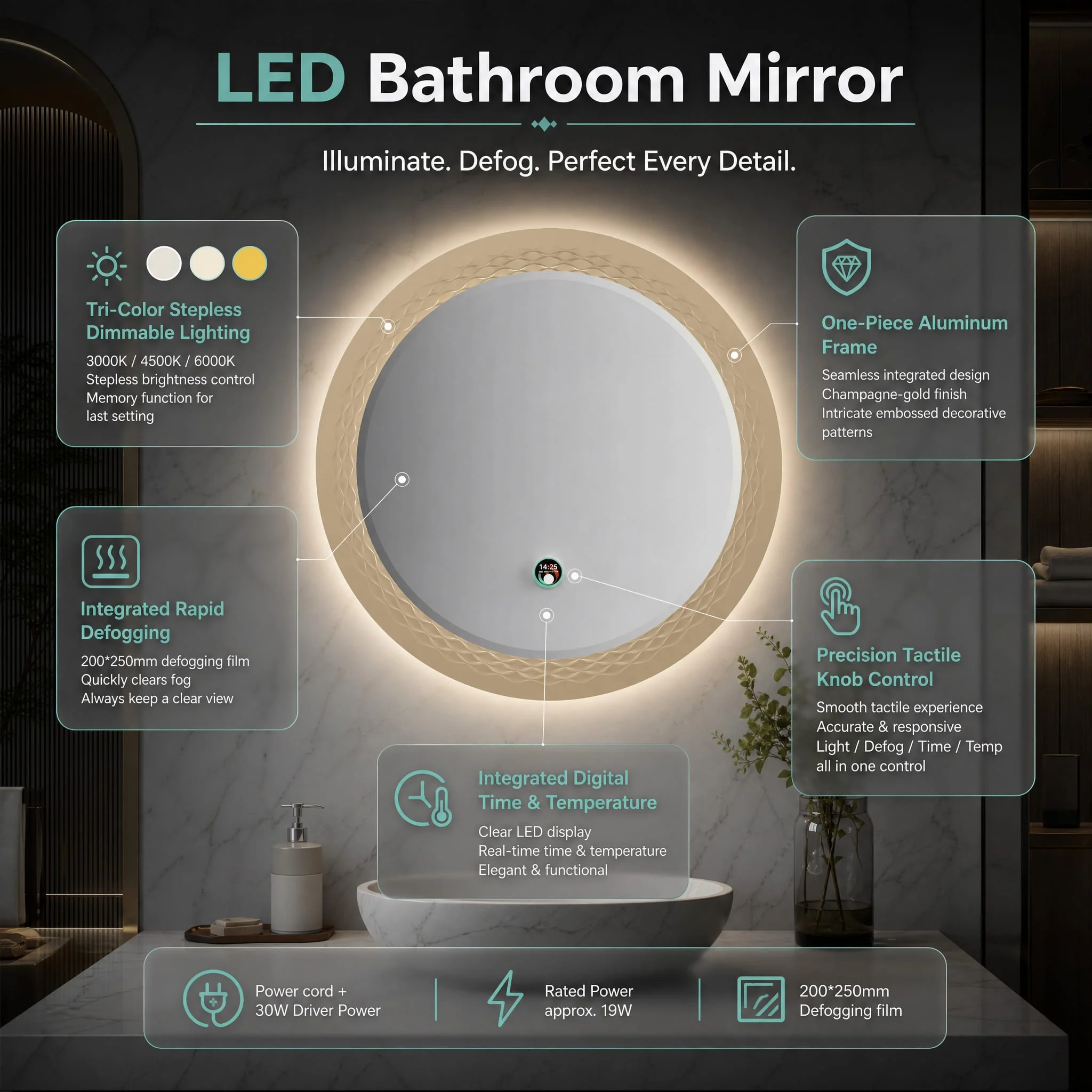 Led Bathroom Mirror